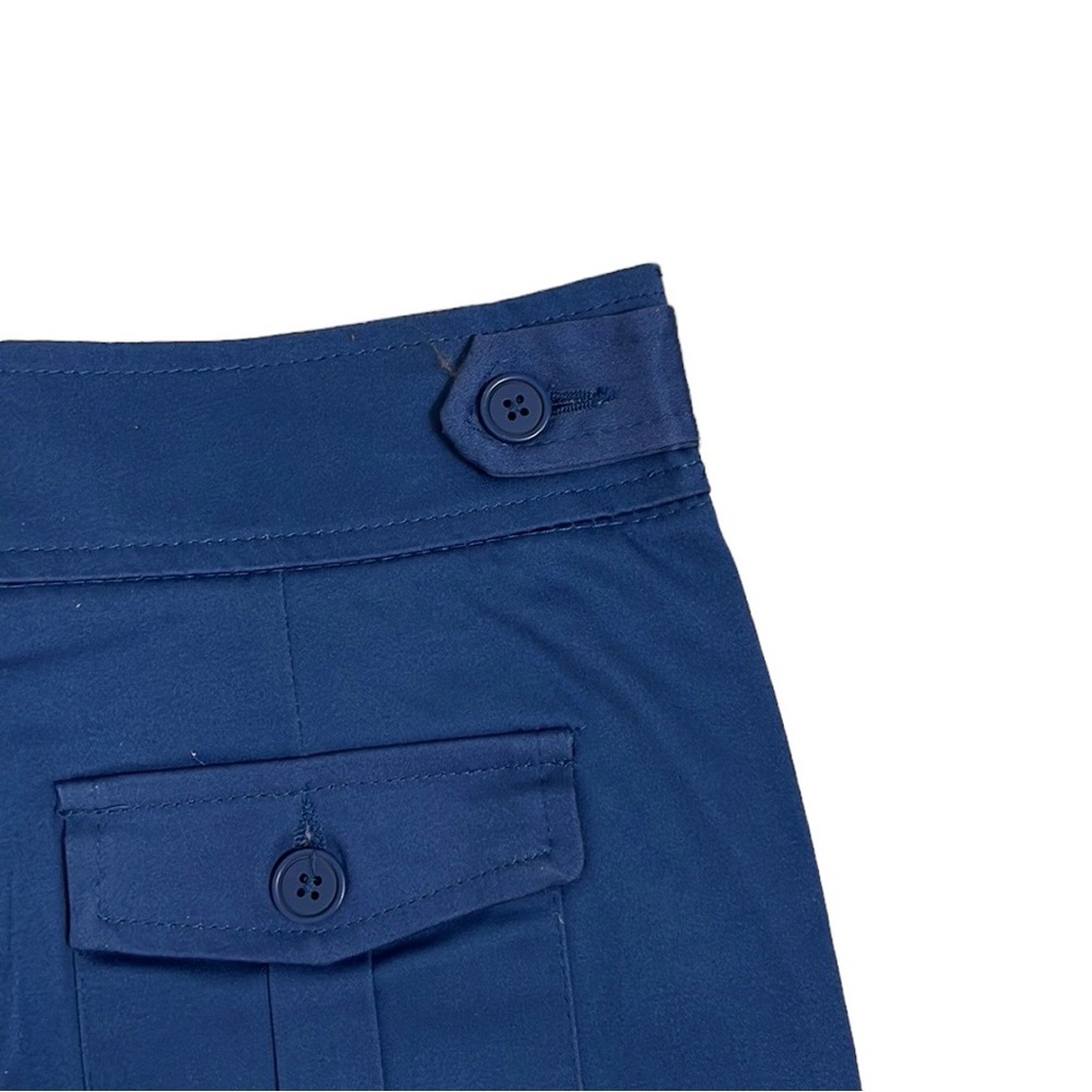 Bella Rose Women’s Cuffed Shorts Size 6 Blue - Picture 5 of 6